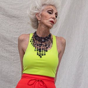 Girlfriend Collection Paloma Bra in Acid